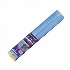 Малярная пленка BLUE с клейкой лентой 2800мм*20м (masking film)